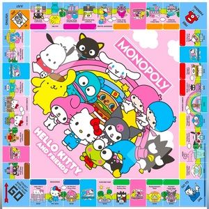 Brand New Sealed Hello Kitty and Friends Monopoly Board Game